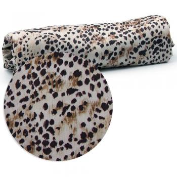 Stretch Knit Fabric with Cartoon Print