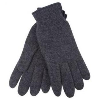 Devold Anthracite Wool Gloves for Men