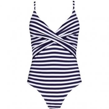 Barts Femininer Badeanzug für Damen, Blau, Größe 44