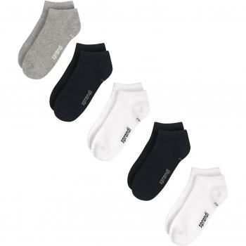 Set multicolore di calzini corti unisex Sprandi