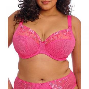 Plus‑Size Pink Charley Plunge Bra – Elomi 36GG
