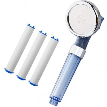 PP Filtered High-Pressure Shower Head