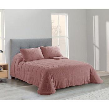 Edredón Jacquard Maica Vino Karamelo