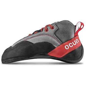 Ocun Donne Scarpe Arrampicata Jett Crack 48 Grigio Rosso