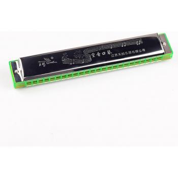 Swan Stainless Steel Cover Octave Harmonica