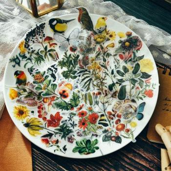 Autocollants Rétro en Papier Velours pour Projets Artisanaux