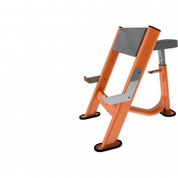 Commercial Seated Preacher Curl Bench