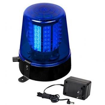 JB Systems Blue 108-LED Police Strobe Light