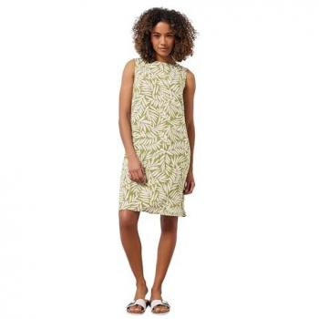 M&Co Green Leaf Linen Shift Dress