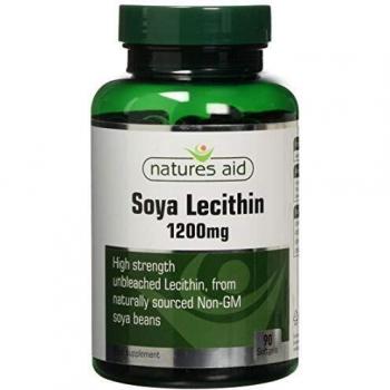 Natures Aid Soya Lecithin 1200mg 90's