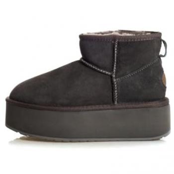 Stivali EMU Australia Stinger Micro Flatform Grigio EU 39