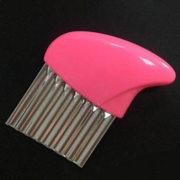 Edelstahl Kartoffel Cutter mit Kräuselmesser