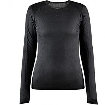 Craft Pro Dry Nanoweight LS T-Shirt Damen Schwarz S