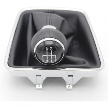 Pochette cuir haute qualité pour levier vitesse VW Golf Plus 2005-2007