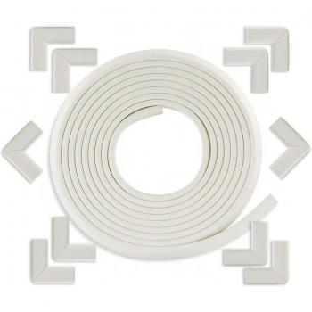 Protector de seguridad blanco para esquinas