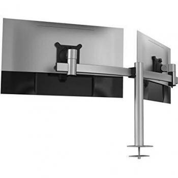 Durable 508623 supporto da tavolo per Tv a schermo piatto 68,6 cm (27) Scrivania Argento