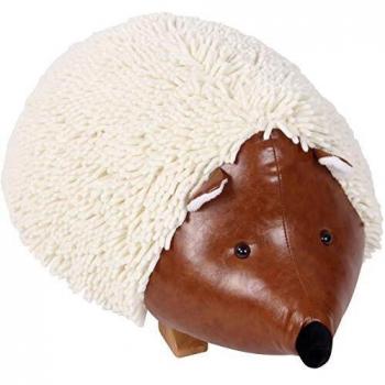 CLP Iringa Polsterhocker für Kinder – Igellook, Creme