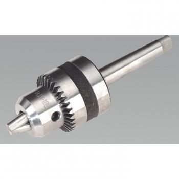 Sealey Lathe Accessory: 13mm Tailstock Chuck with MT3 Arbor (Model: SM27TSC)