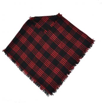 Toddler Winter Accessories Set: Plaid Scarf and Jacket 3-5T