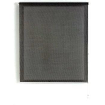 Tenda a rullo design moderno 120 x 180 cm colore marrone chiaro scuro Blindecor S100