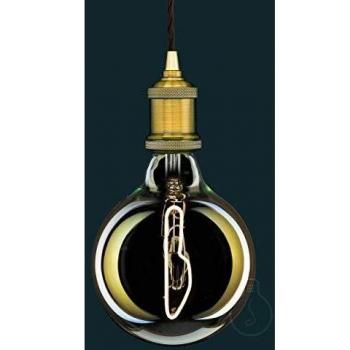 Lampadina Amarcords E27 4W vetro ambrato filamento COLTELLO