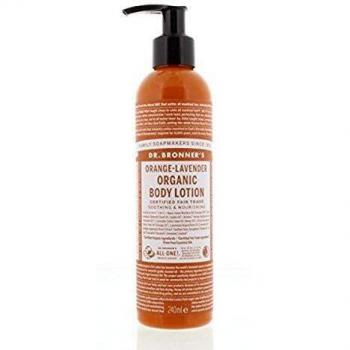 Dr. Bronner’s Organic Orange Lavender Nourishing Moisturizing Body Lotion 240ml