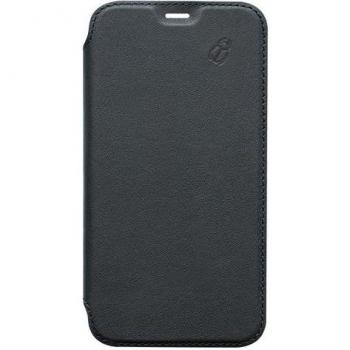 Folio Cuir Premium Noir pour iPhone 6/7/8/SE/SE22