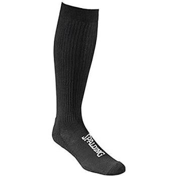 Pack de 2 Calcetines Largos Spalding, Negro, Talla 46/48