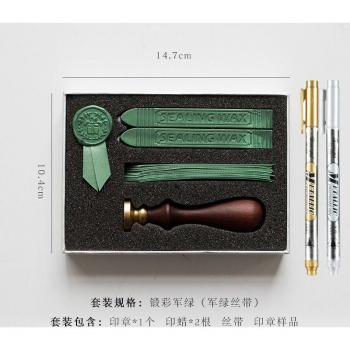 Ensemble de timbres en cire pour enveloppes