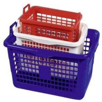Cestino di Plastica Red Lockweiler 45 L 620x425x250 mm
