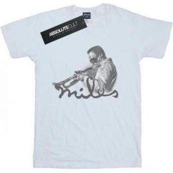 T-shirt sketch de Miles Davis pour enfants garçons