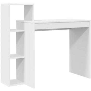VidaXL Schreibtisch “Minimalist” – 1‑Stück, Weiß, Holzwerkstoff