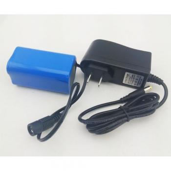 Liitokala Energía Total 8,4 V 6400 mAh – Bici + Linterna y Cargador en un Paquete
