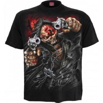 Five Finger Death Punch T-Shirt Nero Unisex Spiral Direct Adulto