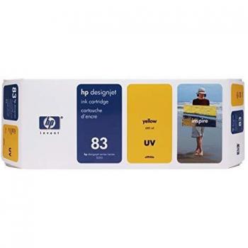 HP 83 C4943A UV Yellow Ink Cartridge