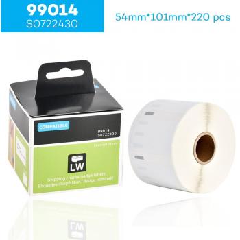 CIDY 1 Roll LW 99014 Dymo LabelWriter 450 Sticker Tape, 101mm x 54mm