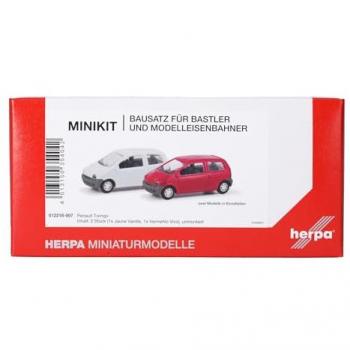 H0 Scale Renault Twingo (Vermeho) – Jaune Vanille Edition