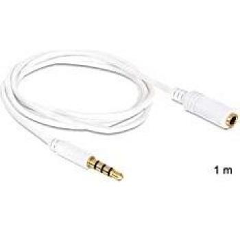 DeLOCK Cable de Audio 3.5mm Macho/Hembra 1m