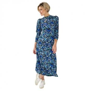 Robe Petite Bleu à Volants Joe Browns