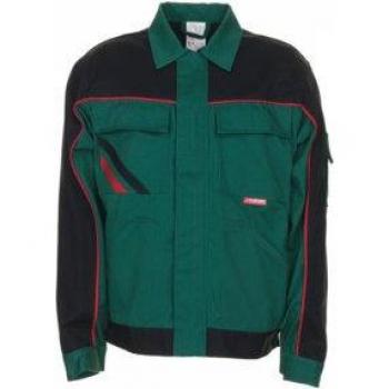 Planam Arbeitsjacke Highline grün/schwarz/rot Größe 66