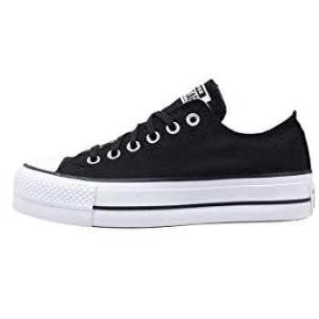 Converse Chuck Taylor Platform Canvas Noir Femme