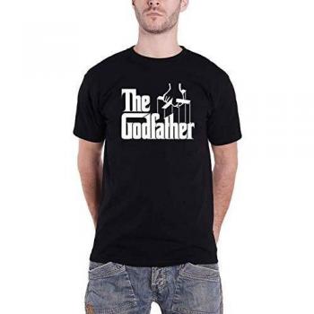 Homme T‑shirt Parrain – Logo Film Classique – Taille L