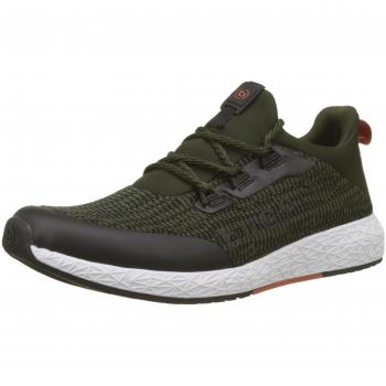 Bugatti Herren-Schuhe Slip On Sneaker 342518606900, Farbe Dark Green und Größe 44