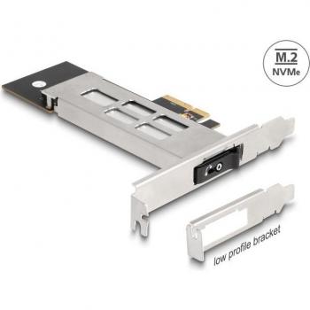 Adaptador extraíble PCIe para M.2 NVMe SSD 1x, con bloqueo