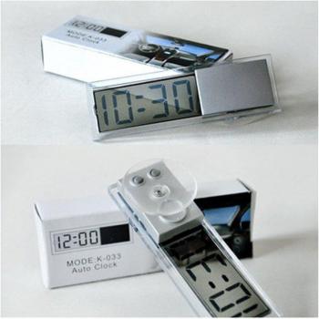 Digital LCD Clock for Car with Suction Cup