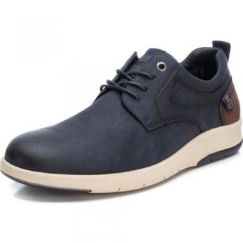 Zapatilla de Hombre Refresh con Cordones, Suela de Goma, Color Azul, Talla 43