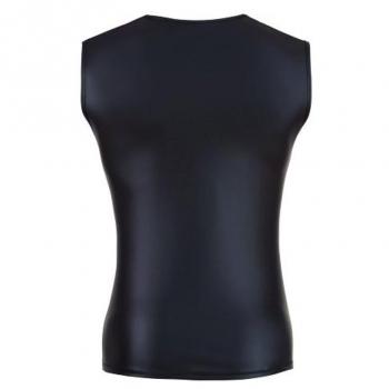 Svenjoyment Mesh Shirt mit Wetlook, schwarz, 2X Große