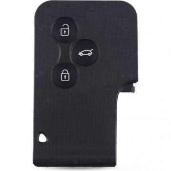 KEYYOU Replacement Smart Card Key Shell for Renault Megane 3