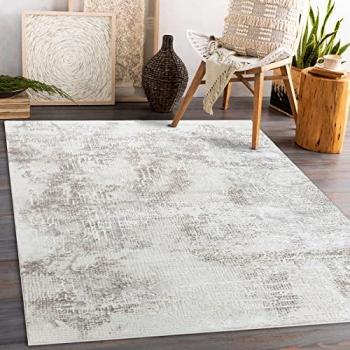 RUGSX Structural Beige Dual‑Level Rug – 120x170 cm