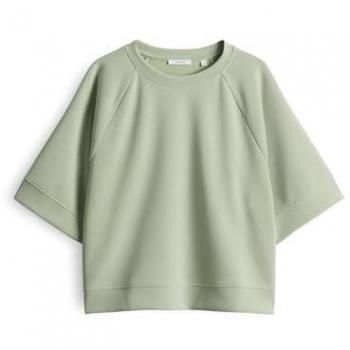Opus Green Ginus Sweatshirt – Damen, 40, Modal Mix